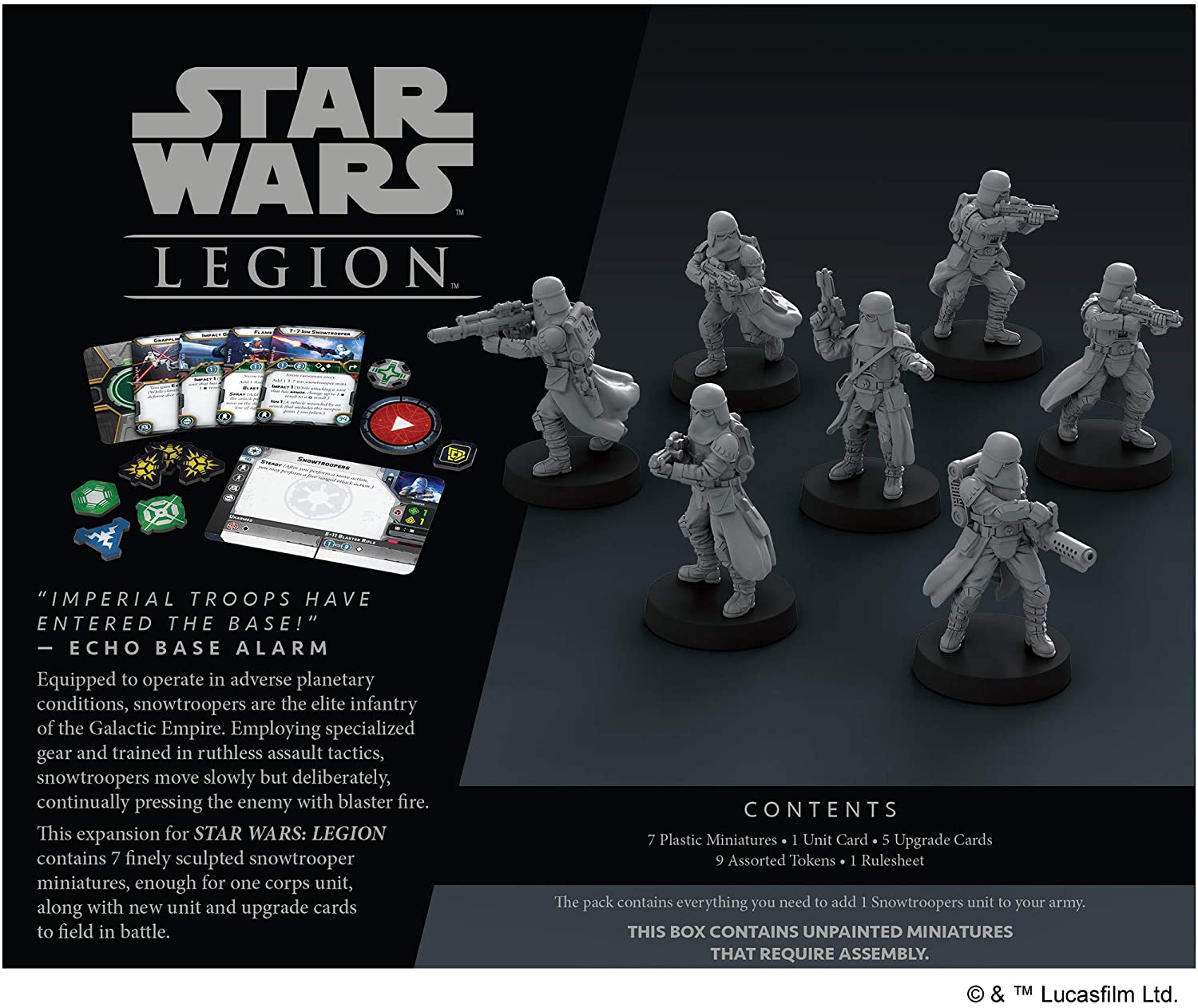 Star Wars : Legion - Imperial Snowtroopers Unit Expansion